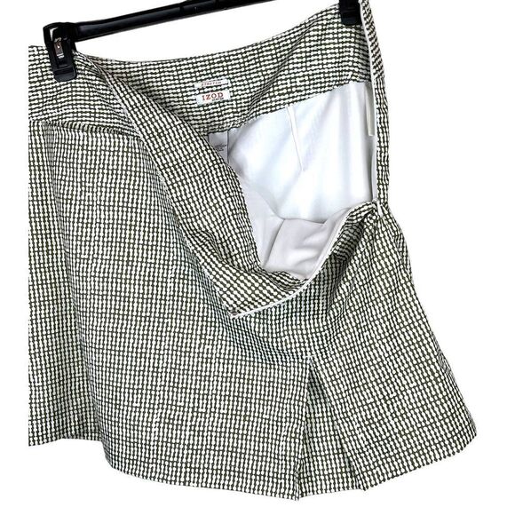 IZOD XFG Skort Stretch in White and Olive Green Size 12 - Picture 4 of 11